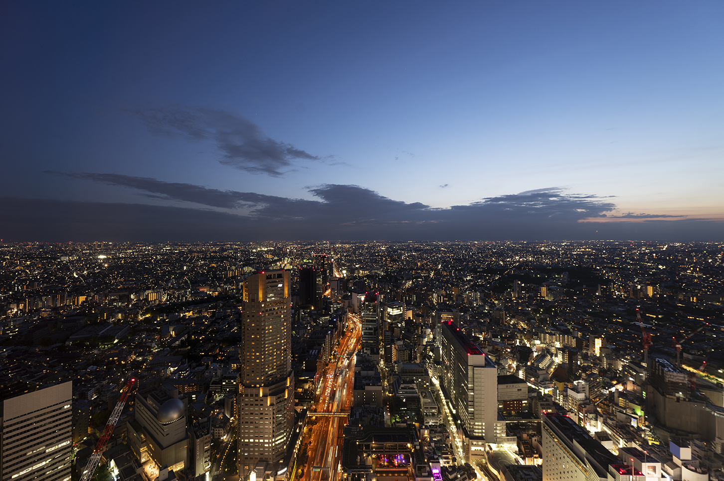 high-angle-beautiful-city-landscape